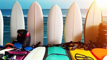 Surfboards and Equipment