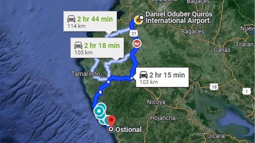 Liberia Airport <> Ostional Taxi Service