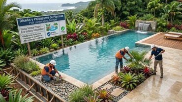 Picture for category Pool Architectural Design, Landscaping and Outdoor Decks in Ostional